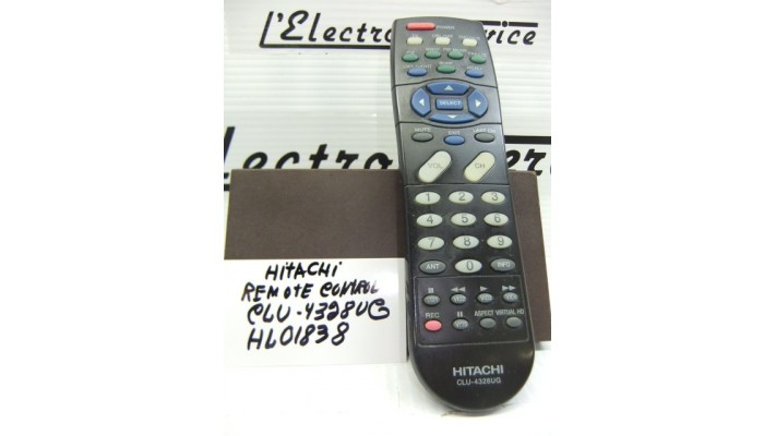 Hitachi CLU-4328UG télécommande .